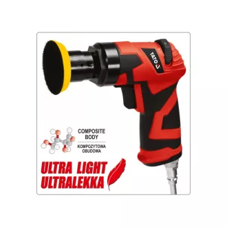 YATO Pneumatická leštička odľahčená 0,63 MPa