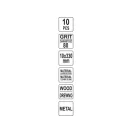 YATO Brúsny pás 330 x 10 mm P80 (10 ks)