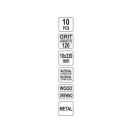 YATO Brúsny pás 330 x 10 mm P120 (10 ks)