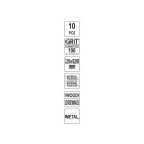 YATO Brúsny pás 520 x 20 mm P100 (10 ks)