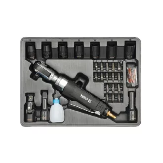 YATO Sada pneumatických račňových kľúčov 29 kusov CrV