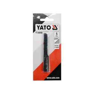 YATO Listy pre reciprokovú pílu 24TPI (5 ks)