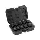 YATO Sada nástrčných kľúčov 1/2", 10 dielov, 10-27 mm