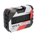 YATO Sada nástrčných kľúčov 1/2", 10 dielov, 10-27 mm