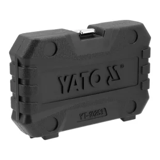   YATO Sada pneumatických kľúčov 1/2" 15-dielna 10-27 mm s adaptérom 3/8" x 1/2"
