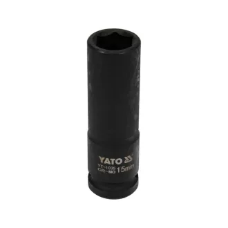 YATO Machine dlhý nástrčný kľúč 1/2" 15 mm CrMo