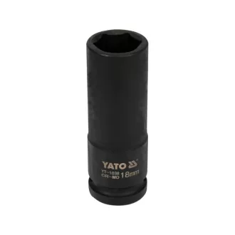 YATO Machine dlhý nástrčný kľúč 1/2" 18 mm CrMo