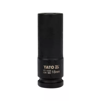 YATO Machine dlhý nástrčný kľúč 1/2" 18 mm CrMo