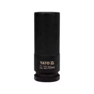 YATO Machine dlhý nástrčný kľúč 1/2" 20 mm CrMo