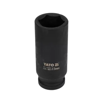YATO Machine dlhý nástrčný kľúč 1/2" 23 mm CrMo