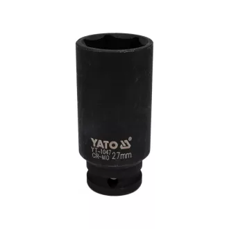 YATO Machine dlhý nástrčný kľúč 1/2" 27 mm CrMo