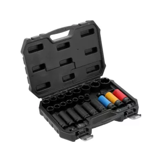   YATO Pneumatický kľúč sada 27 dielov 1/2" 10 - 32 mm