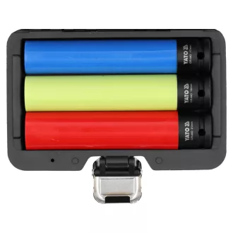   YATO Extra dlhá trubková kľúč na ľahkometalové disky 3 dielne 1/2" 17/19/21 mm CrMO