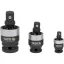 YATO Súprava spojok stroja 3 diely 1/4" 3/8" 1/2" CrMo