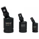 YATO súprava spojok stroja 3 diely 1/4 - 3/8 - 1/2"