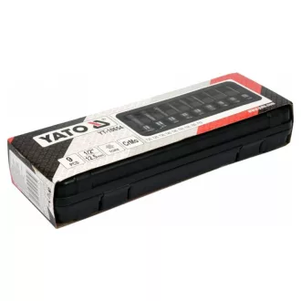   Sada nástrčkových kľúčov pre stroj YATO 9 kusov Torx 1/2" T20-T70 CrMo