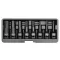 YATO Machine súprava nástrčných kľúčov s dlhými bitmi 8 kusov Allen 1/2" 6-19 mm CrMo