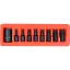 Sada torx bitov YATO Machine 9 kusov 1/2" adaptér na nástrčný kľúč T30-T70