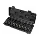 YATO Machine sada nástrčných kľúčov s dlhými bitmi 9 kusov Ribe 1/2" RM5-RM14 CrMo