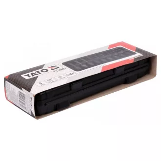   Sada nástrčkových kľúčov pre stroj YATO, 9 kusov, 1/2" M4-M16 CrMo