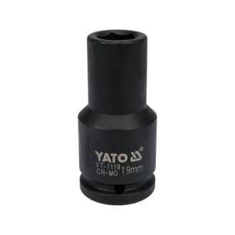 YATO Machine dlhý nástrčný kľúč 3/4" 19 mm CrMo