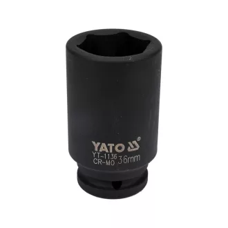 YATO Machine dlhý nástrčný kľúč 3/4" 36 mm CrMo