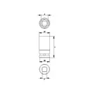 YATO Machine dlhý nástrčný kľúč 1" 27 mm CrMo