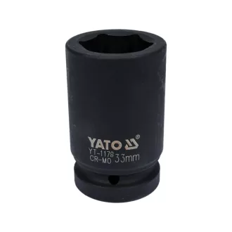 YATO Machine dlhý nástrčný kľúč 1" 33 mm CrMo