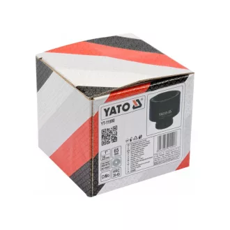 YATO Strojový nástrčný kľúč 12 lomený 1" 65 mm
