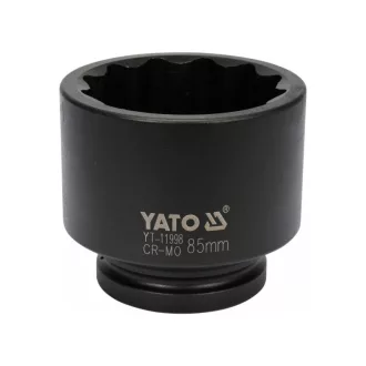 YATO Strojový nástrčný kľúč 12 lomený 1" 85 mm