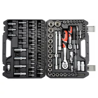   Sada nástrčných kľúčov YATO 94 kusov 1/4", 1/2" CrV