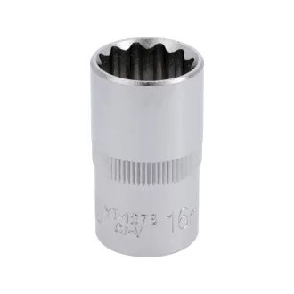 YATO nástrčný kľúč 12 uhlový 1/2" 16 mm CrV