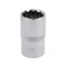 YATO nástrčný kľúč 12 uhlový 1/2" 16 mm CrV