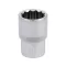YATO nástrčný kľúč 12 uhlový 1/2" 18 mm CrV