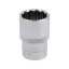 YATO nástrčný kľúč 12 uhlový 1/2" 19 mm CrV