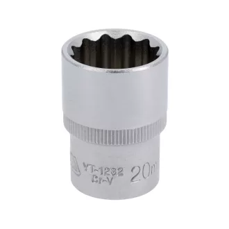 YATO nástrčný kľúč 12 uhlový 1/2" 20 mm CrV