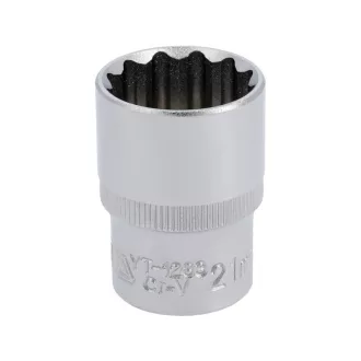 YATO nástrčný kľúč 12 uhlový 1/2" 21 mm CrV