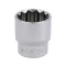 YATO nástrčný kľúč 12 uhlový 1/2" 30 mm CrV