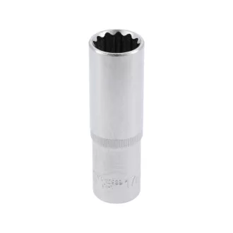   YATO Dlhý nástrčný kľúč 12 lomený 1/2" 17 mm CrV