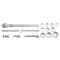 Sada nástrčných kľúčov YATO 15 kusov 3/4" 30-60 mm CrV
