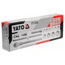 Sada nástrčných kľúčov YATO 15 kusov 3/4" 30-60 mm CrV