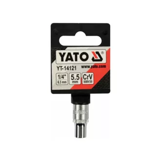 YATO nástrčný kľúč 1/4" 5,5 mm CrV