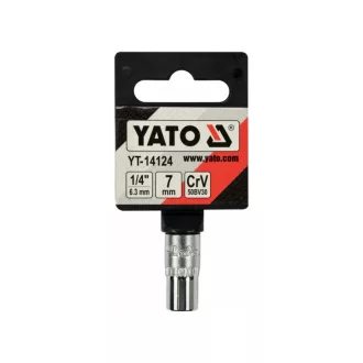 YATO nástrčný kľúč 1/4" 7 mm CrV