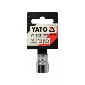 YATO nástrčný kľúč 1/4" 13 mm CrV