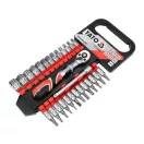 Sada nástrčných kľúčov YATO 28 kusov 1/4" 4-13 mm CrV