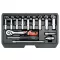 Sada nástrčných kľúčov YATO 23 kusov 1/4" 4-13 mm CrV