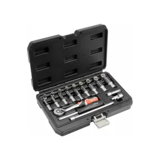   Sada nástrčných kľúčov YATO 23 kusov 1/4" 4-13 mm CrV