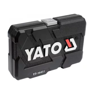   Sada nástrčných kľúčov YATO 23 kusov 1/4" 4-13 mm CrV