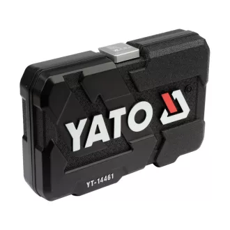   Sada nástrčných kľúčov YATO 25 kusov 1/4" 3,5-14 mm CrV