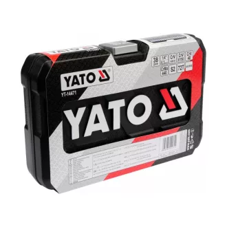   Sada nástrčných kľúčov YATO 38 kusov 1/4" 3,5-14 mm CrV
